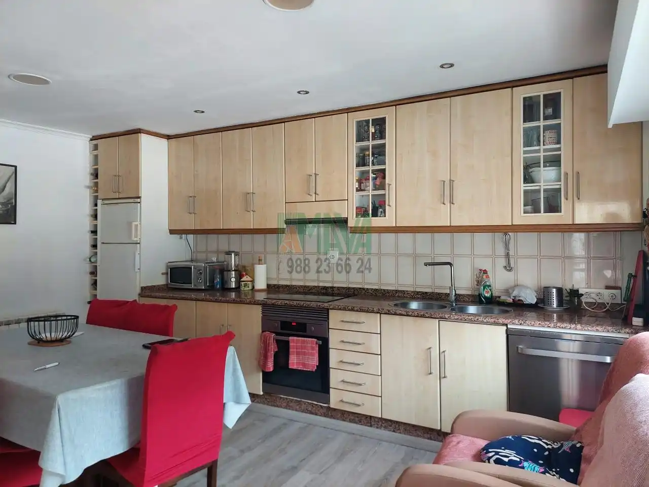 Kitchen of Houses for sale in Ourense Capital   with Heating and Private garden