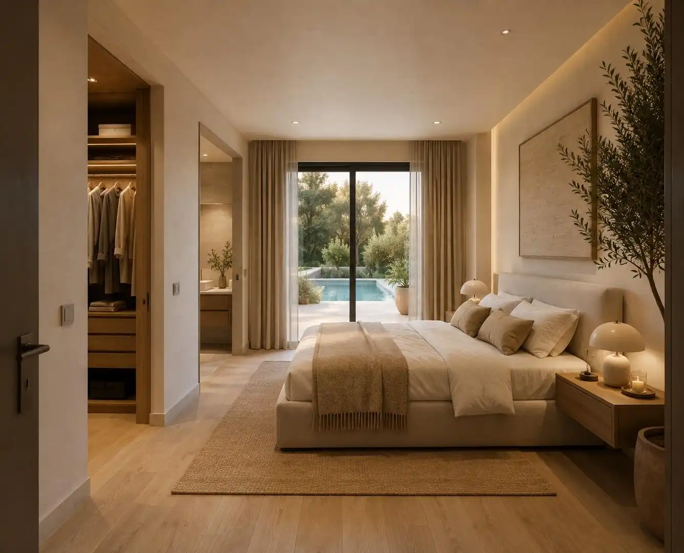 Habitación de Casa o chalet en venta en Sant Cugat del Vallès con Aire acondicionado, Calefacción y Jardín privado