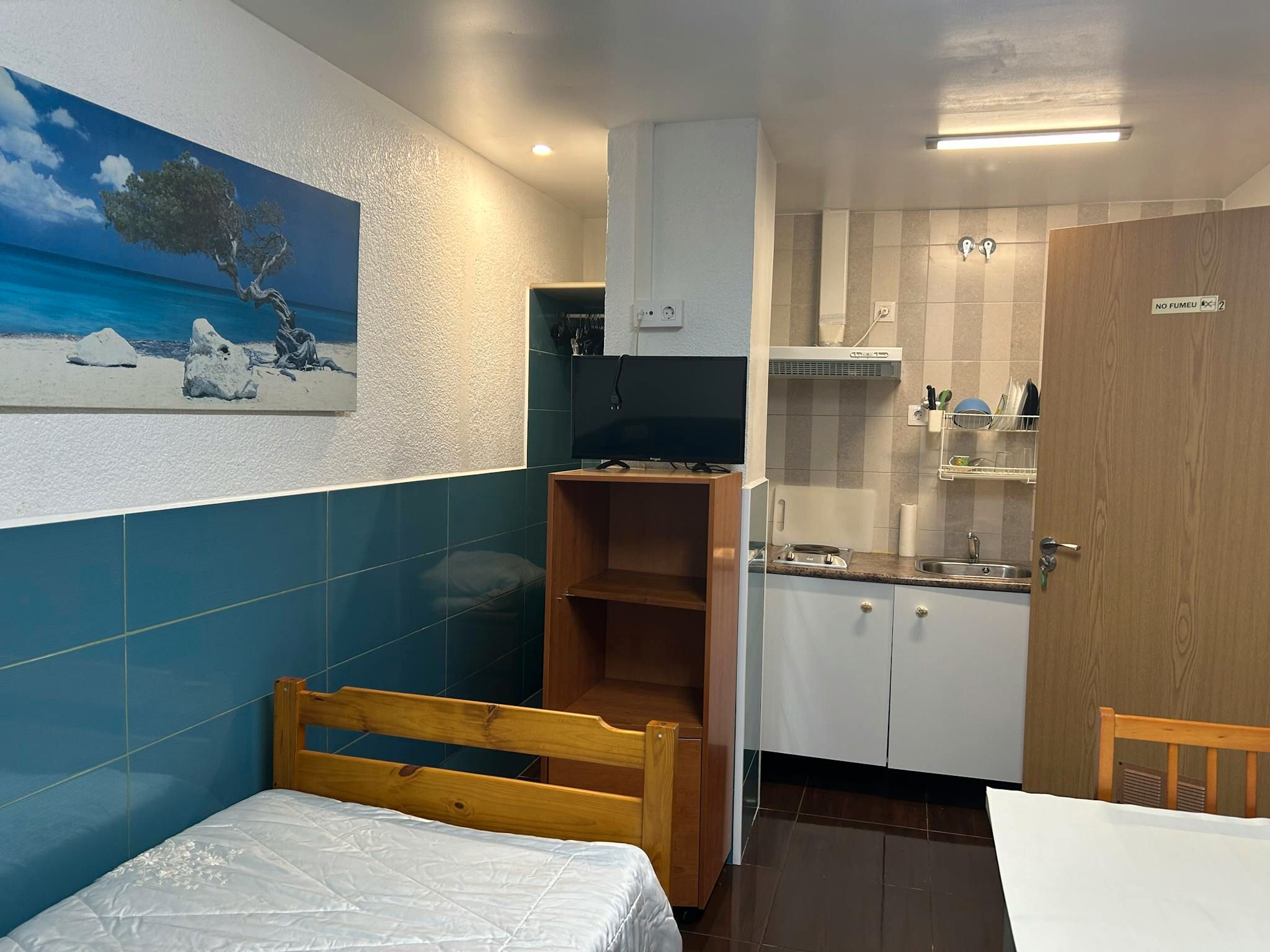 Kitchen of Flat to rent in  Barcelona Capital  with Air Conditioner, Heating and Furnished