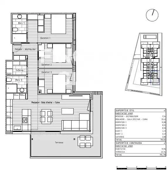Penthouse with pool for sale in COSTA DAURADA, imagen 28