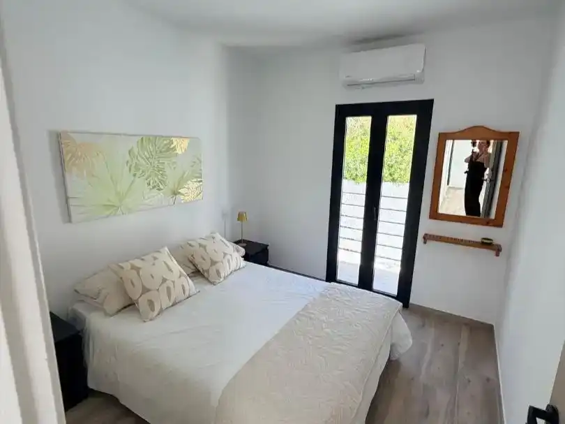 Schlafzimmer von Maisonette zum Verkauf in Mojácar mit Klimaanlage, Schwimmbad und Balkon