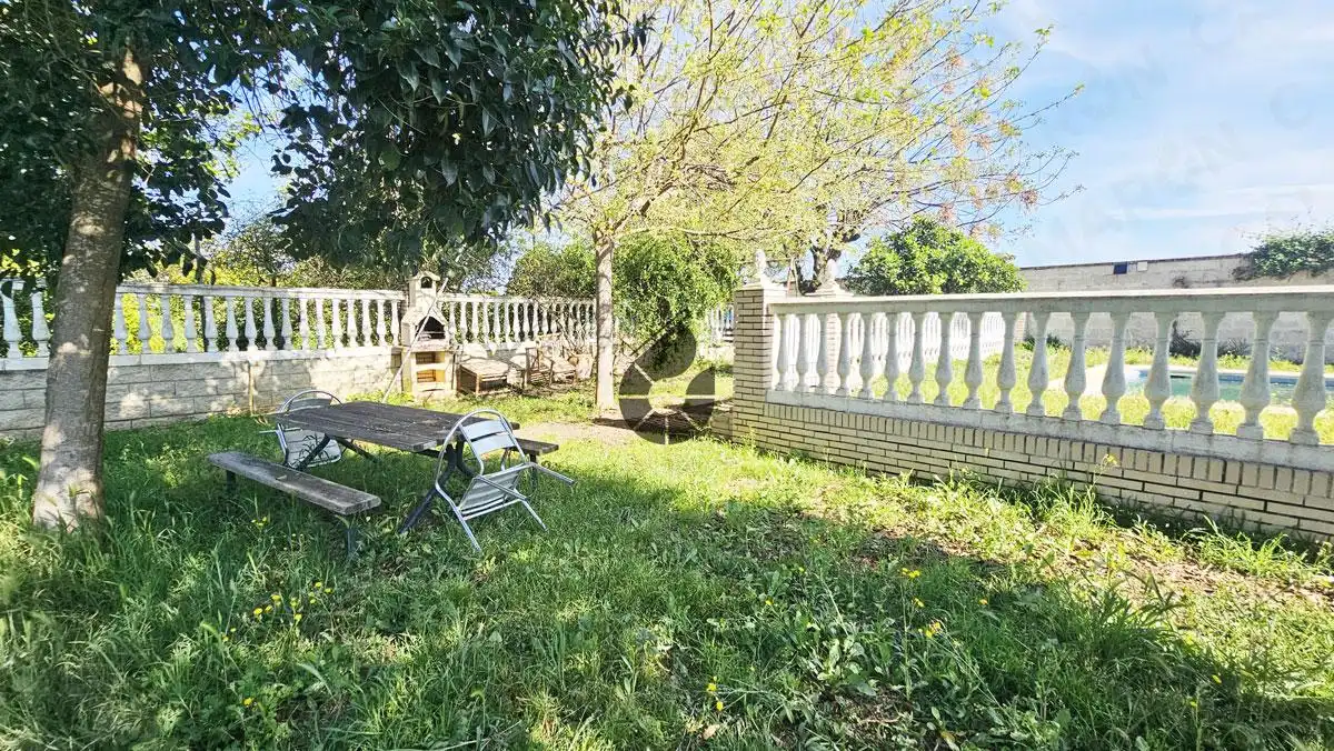 Jardín de Finca rústica en venta en Almensilla con Aire acondicionado, Jardín privado y Piscina
