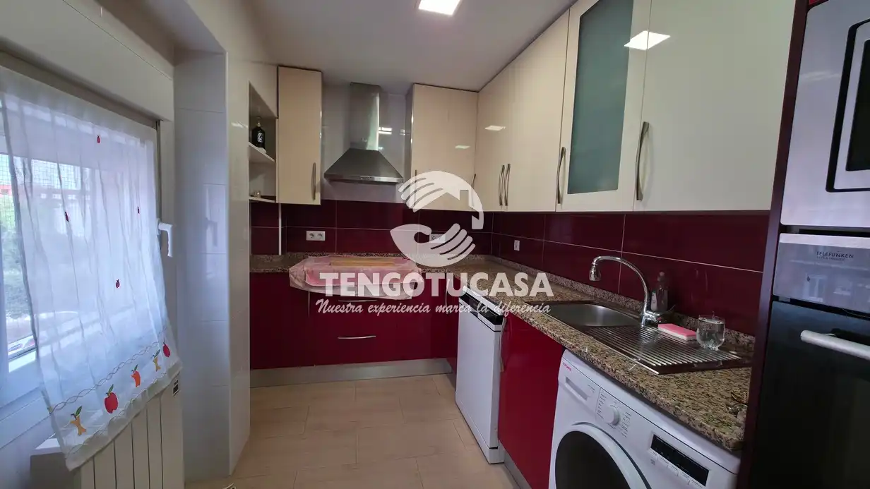Kitchen of Flat for rent in Madrid  with Air Conditioner, Heating and Furnished