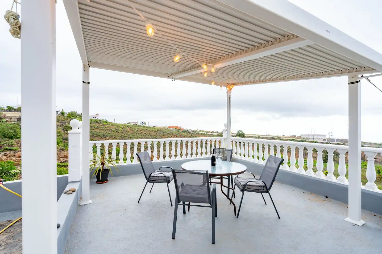 Terraza de Finca rústica en venta en Granadilla de Abona con Aire acondicionado, Jardín privado y Terraza