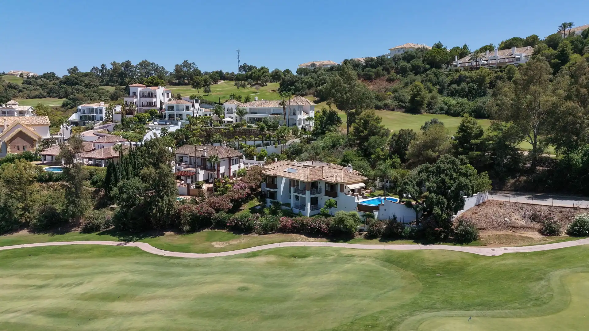 Vista exterior de Casa o chalet en venta en Mijas con Aire acondicionado, Jardín privado y Terraza