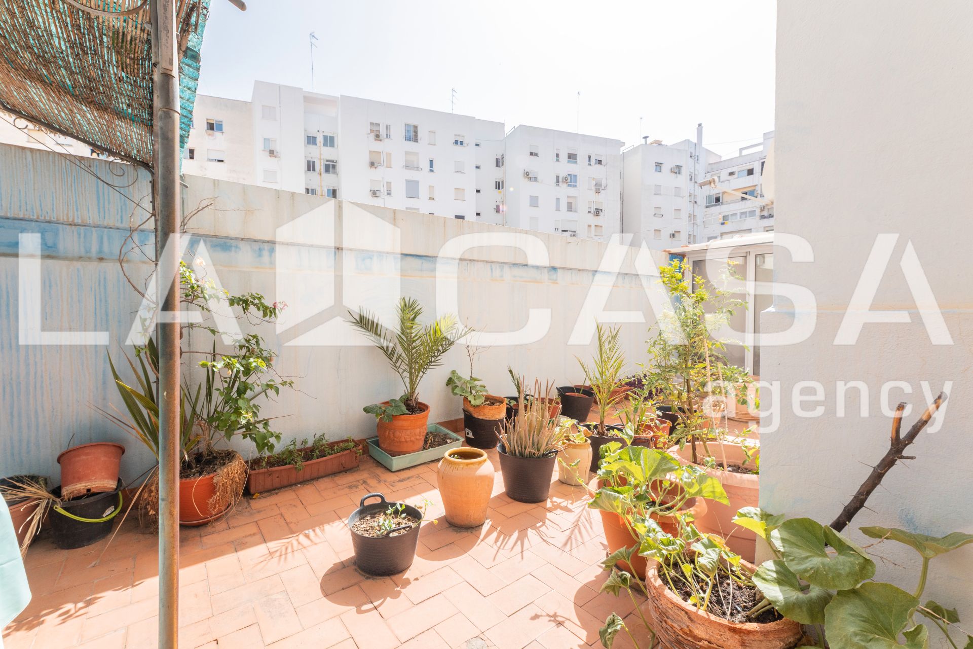 Terrace of Flat for sale in  Valencia Capital  with Air Conditioner, Terrace and Storage room
