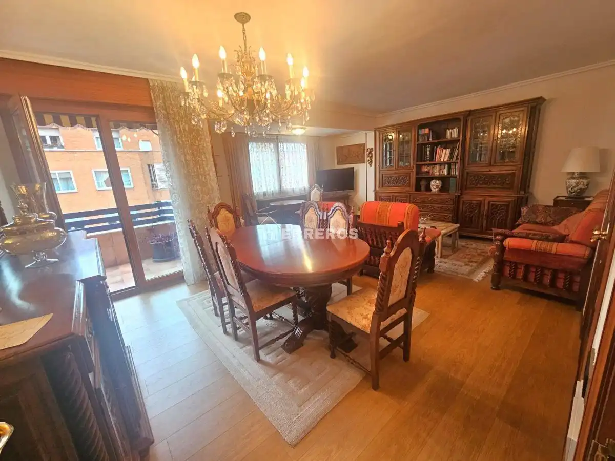 Dining room of Flat for sale in  Logroño  with Heating, Terrace and Storage room
