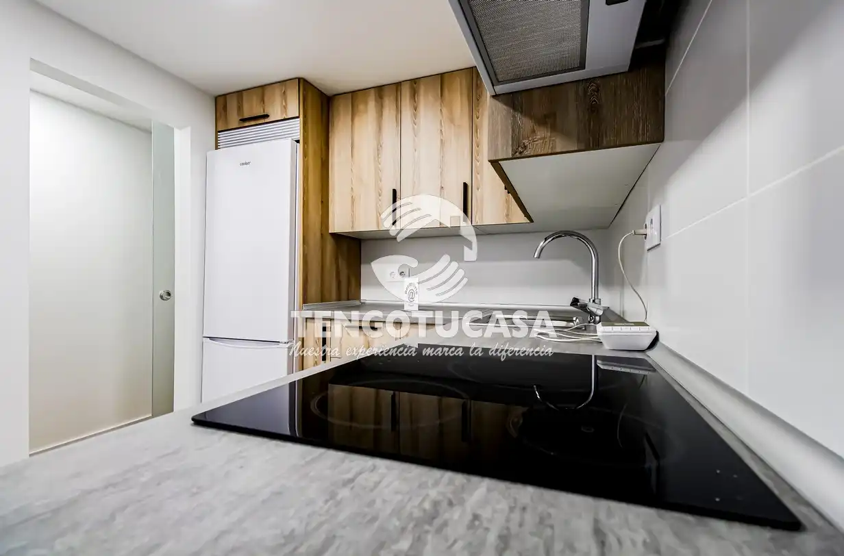 Kitchen of Flat for rent in Madrid  with Air Conditioner, Heating and Furnished