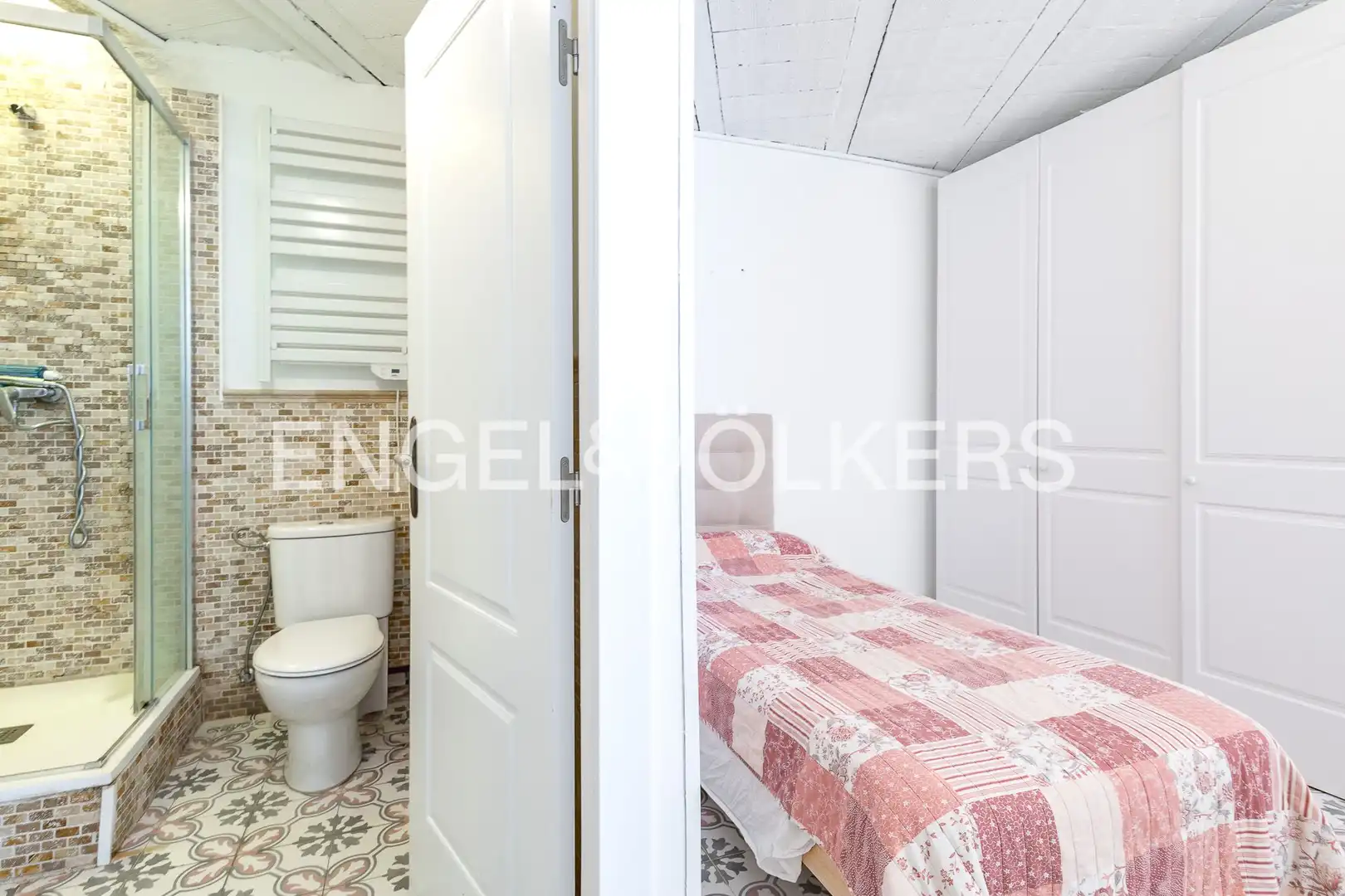 Bedroom of Houses for rent in El Masnou  with Air Conditioner, Heating and Furnished