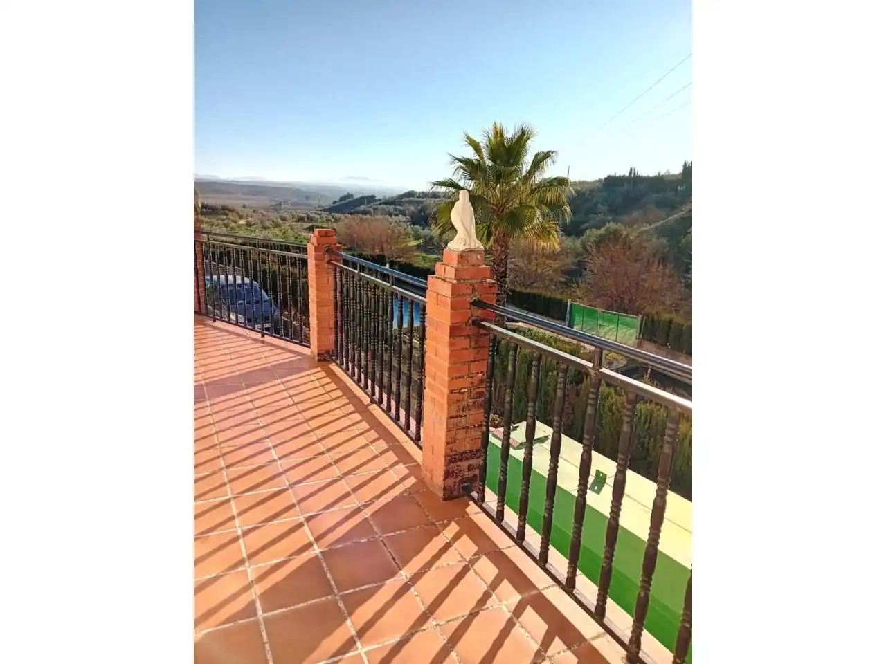 Vista exterior de Finca rústica en venda en Villanueva Mesía amb Jardí privat i Terrassa