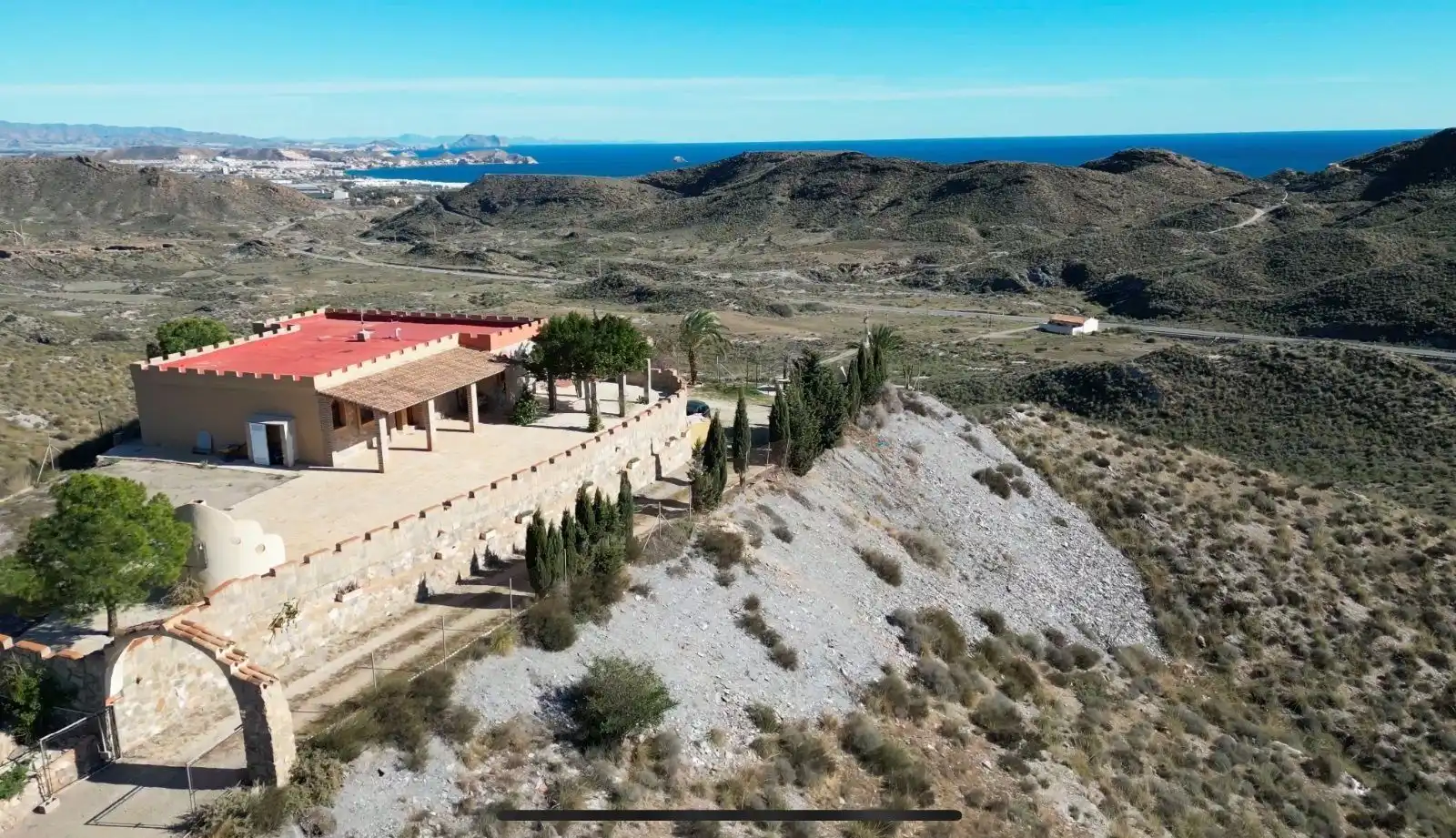 Vista exterior de Casa o chalet en venta en Cuevas del Almanzora con Aire acondicionado, Terraza y Amueblado