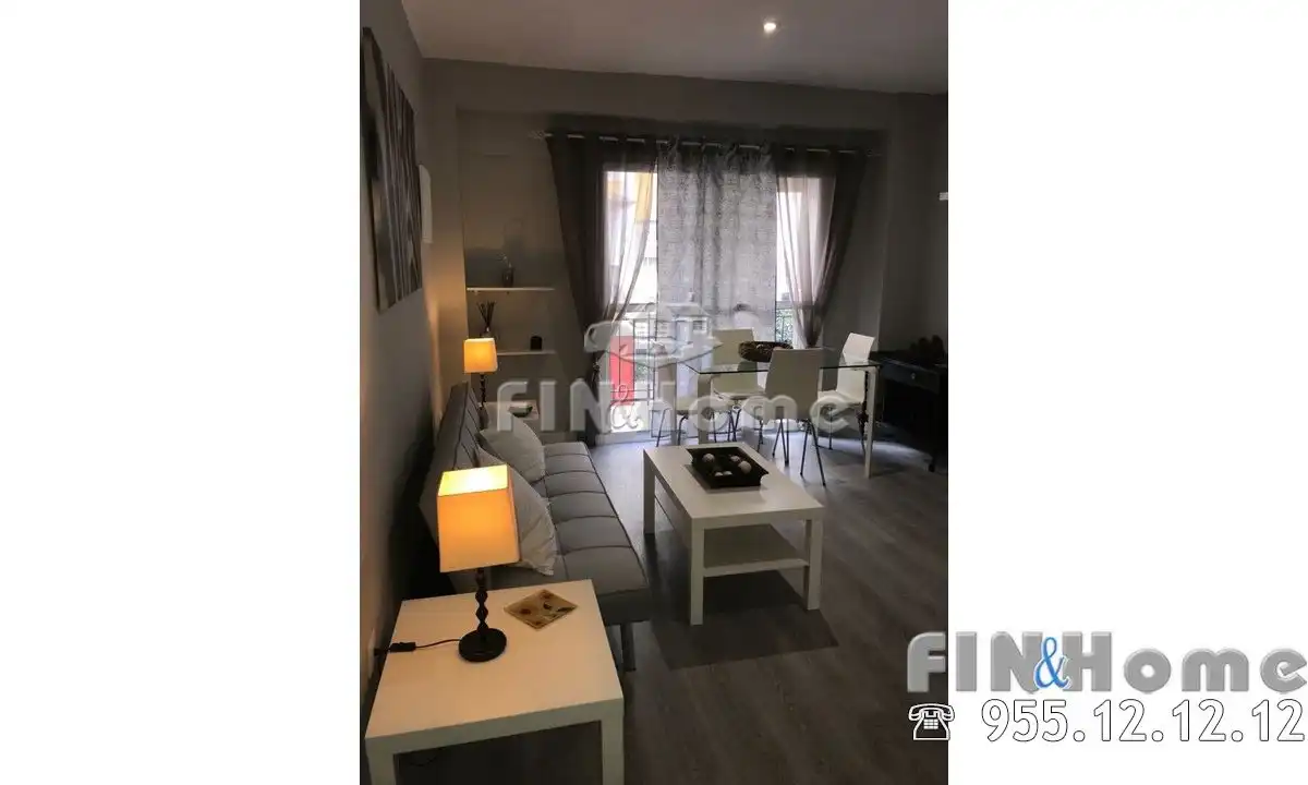Wohnzimmer von Wohnung zur Miete in Sevilla mit Terrasse