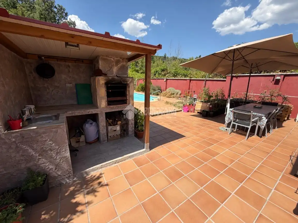 Terraza de Casa adosada en venta en Collado Mediano con Calefacción y Jardín privado