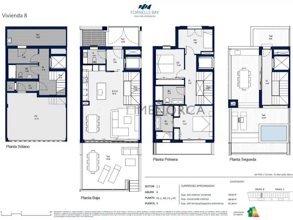 Villa in vendita a Avenida De Sa Punta Gran-Fornells S/N, imagen 43