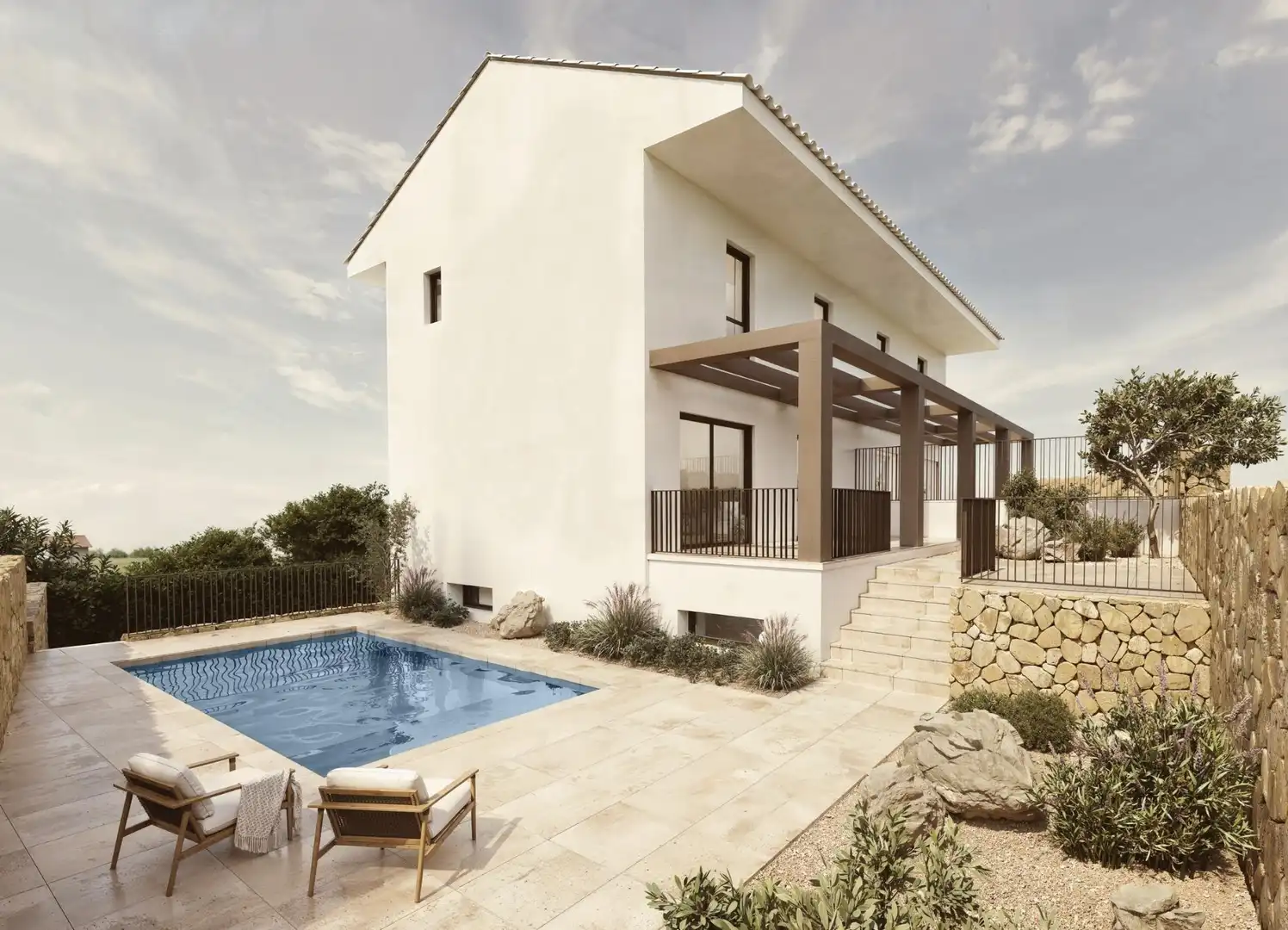 Doppelhaushälfte mit Pool zum Verkauf in Coloma, imagen 9