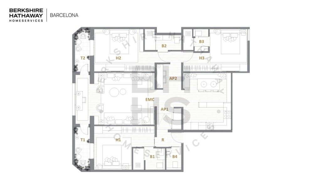 Apartament en venda en  Barcelona Capital amb Parquet