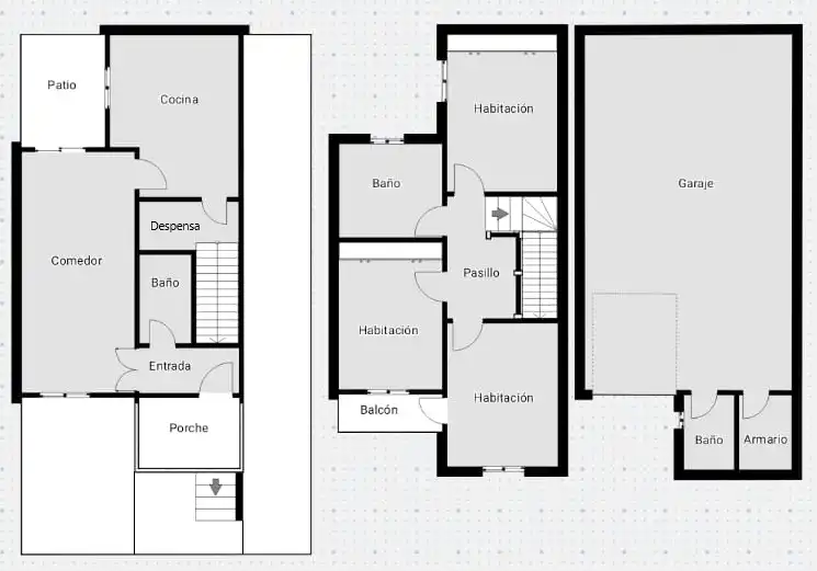 Einfamilien-Reihenhaus zum Verkauf in Balanegra mit Terrasse, Abstellraum und Balkon