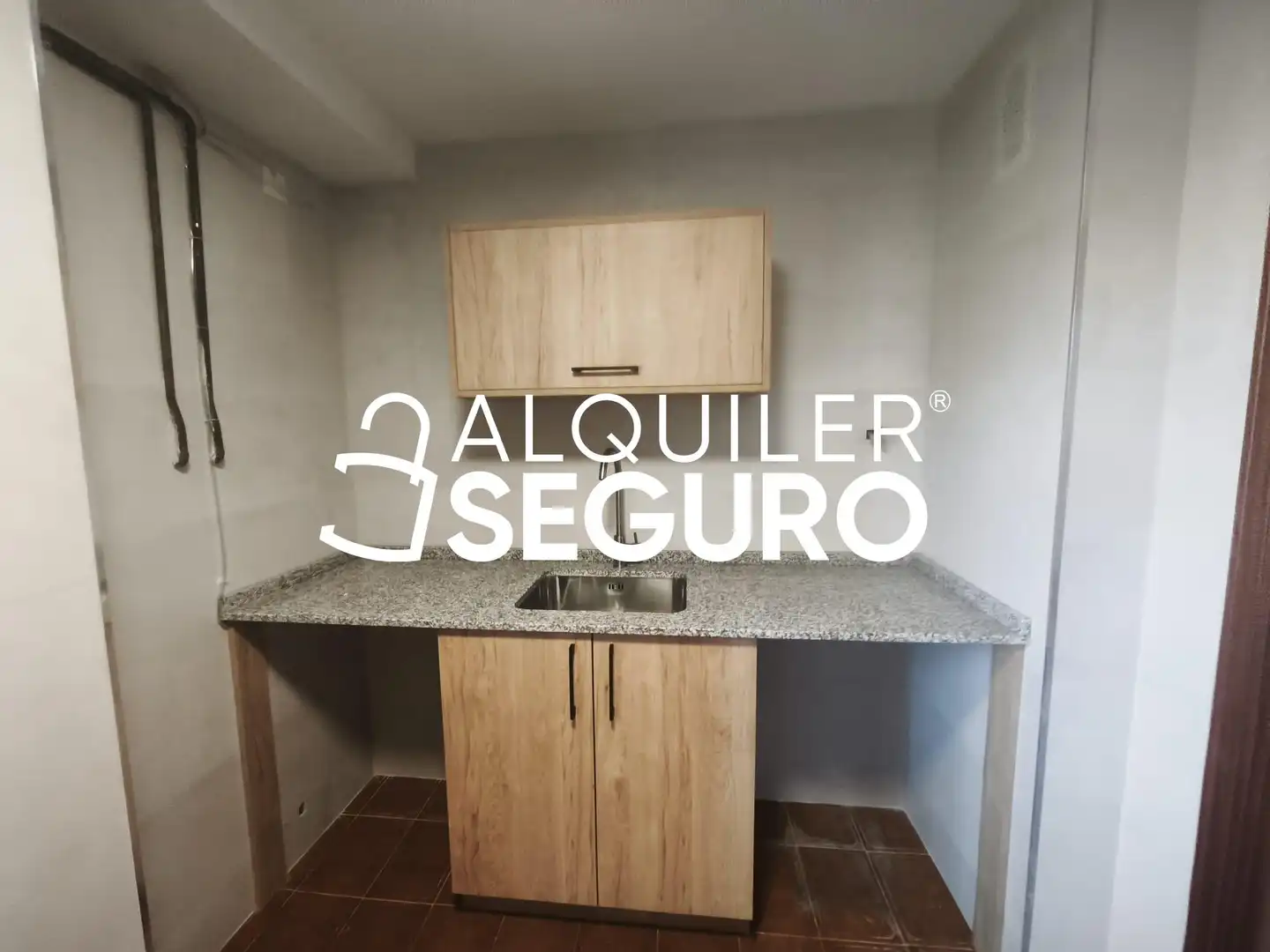 Kitchen of Flat for rent in Zaragoza  with Heating, Terrace and Storage room