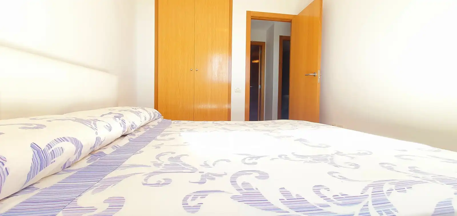 Schlafzimmer von Wohnungen zur Miete in Dénia mit Klimaanlage, Heizung und Terrasse
