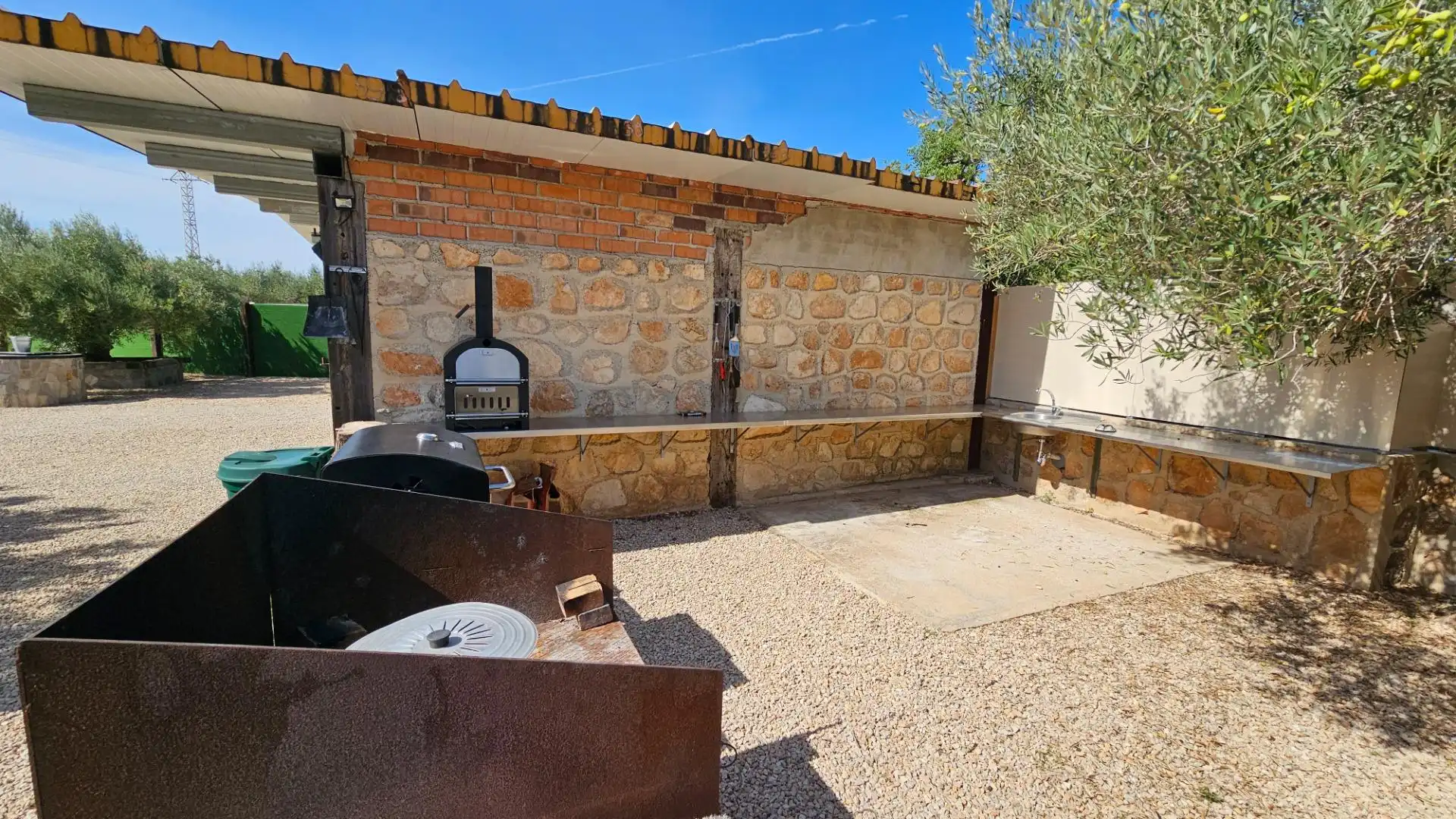 Terrassa de Finca rústica en venda en L'Ametlla de Mar  amb Jardí privat, Terrassa i Traster