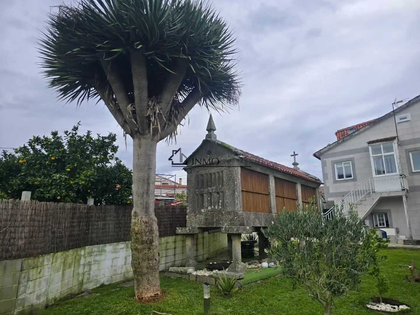 Vista exterior de Casa o chalet en venta en Poio con Jardín privado