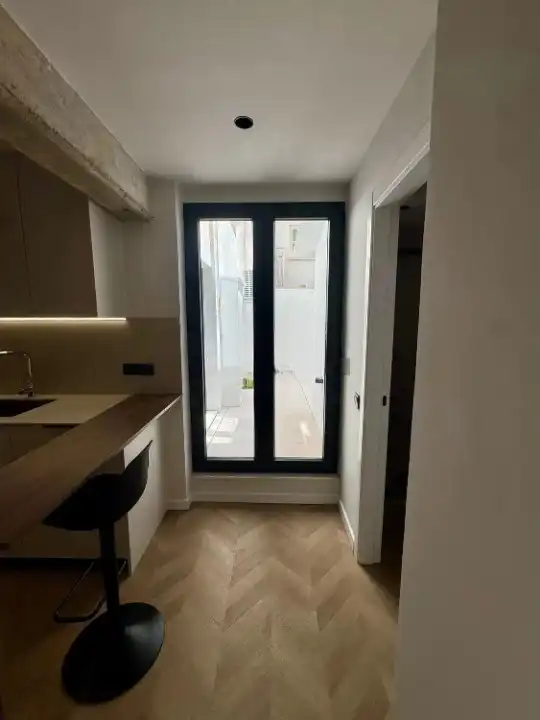 Terraza de Piso de alquiler en Valencia con Aire acondicionado, Amueblado y Horno