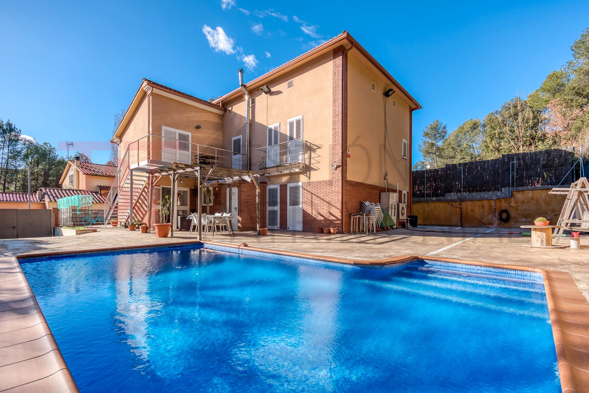 Piscina de Casa o xalet en venda en Vacarisses amb Aire condicionat, Calefacció i Terrassa