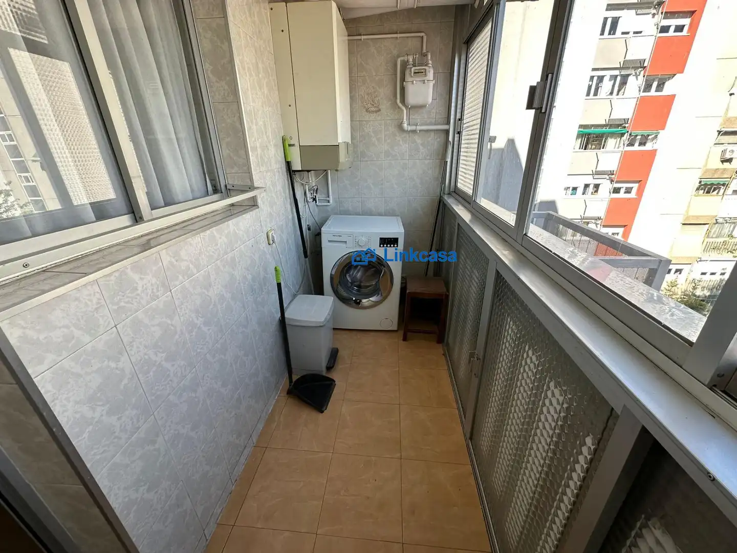 Balcony of Flat for sale in Madrid  with Heating and Terrace