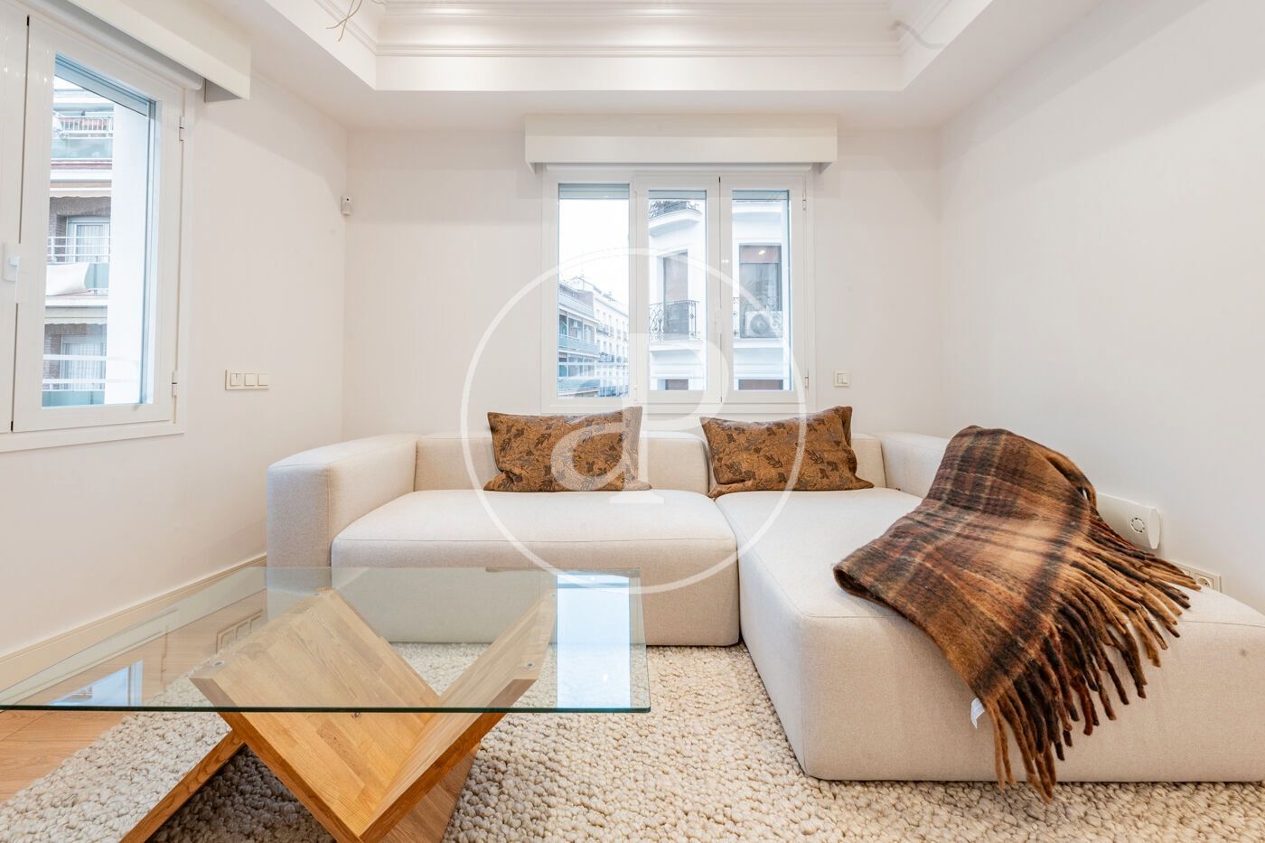 Sala de estar de Piso en venta en  Madrid Capital con Aire acondicionado, Calefacción y Trastero