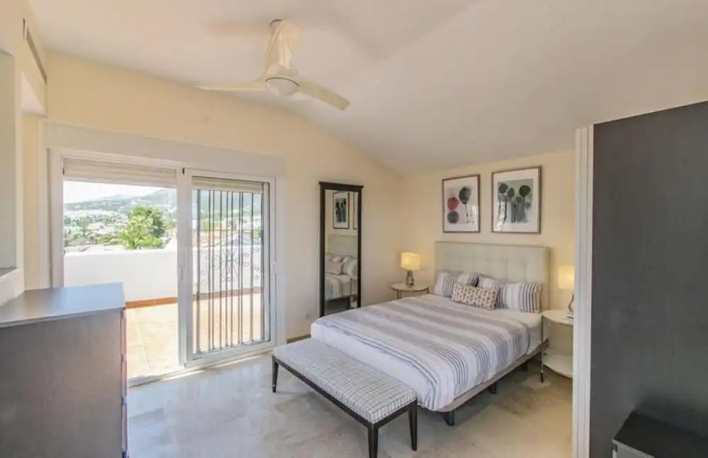 Bedroom of Houses for sale in Marbella  with Air Conditioner, Private garden and Terrace