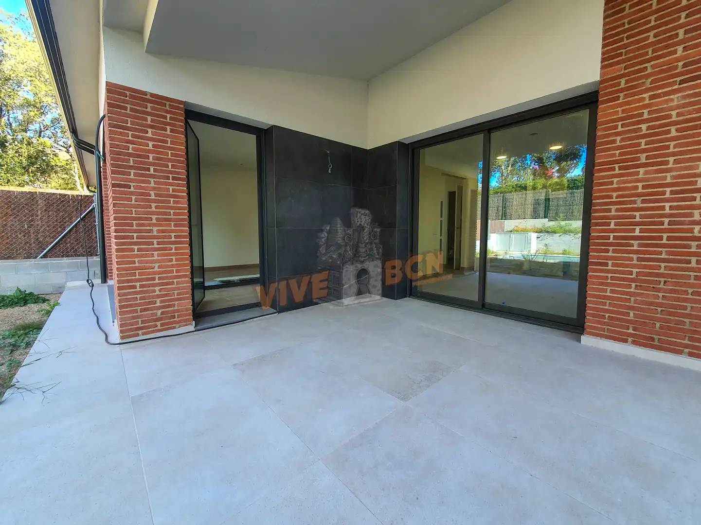 Terraza de Casa adosada en venta en Sant Esteve de Palautordera con Calefacción, Jardín privado y Terraza
