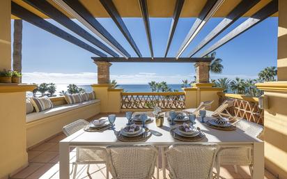 Terrace of Apartment for sale in Marbella  with Terrace, Swimming Pool and Community pool