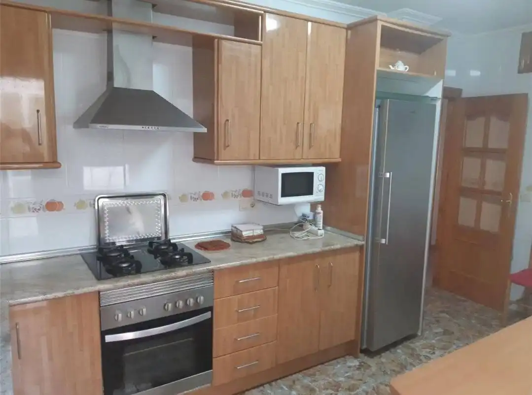 Kitchen of Ground floor for sale in Torre-Pacheco  with Air Conditioner, Furnished and Balcony
