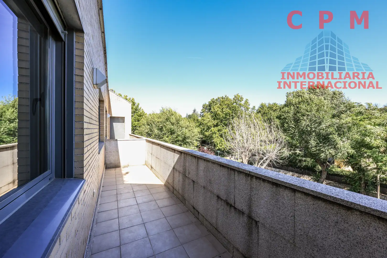 Terrace of Flat for rent in La Moraleja  with Air Conditioner, Heating and Parquet flooring