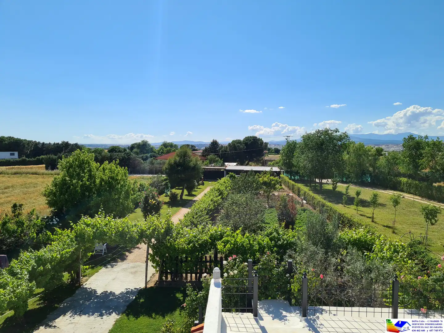 Jardín de Casa o chalet en venta en Fuente El Saz de Jarama con Aire acondicionado, Calefacción y Jardín privado