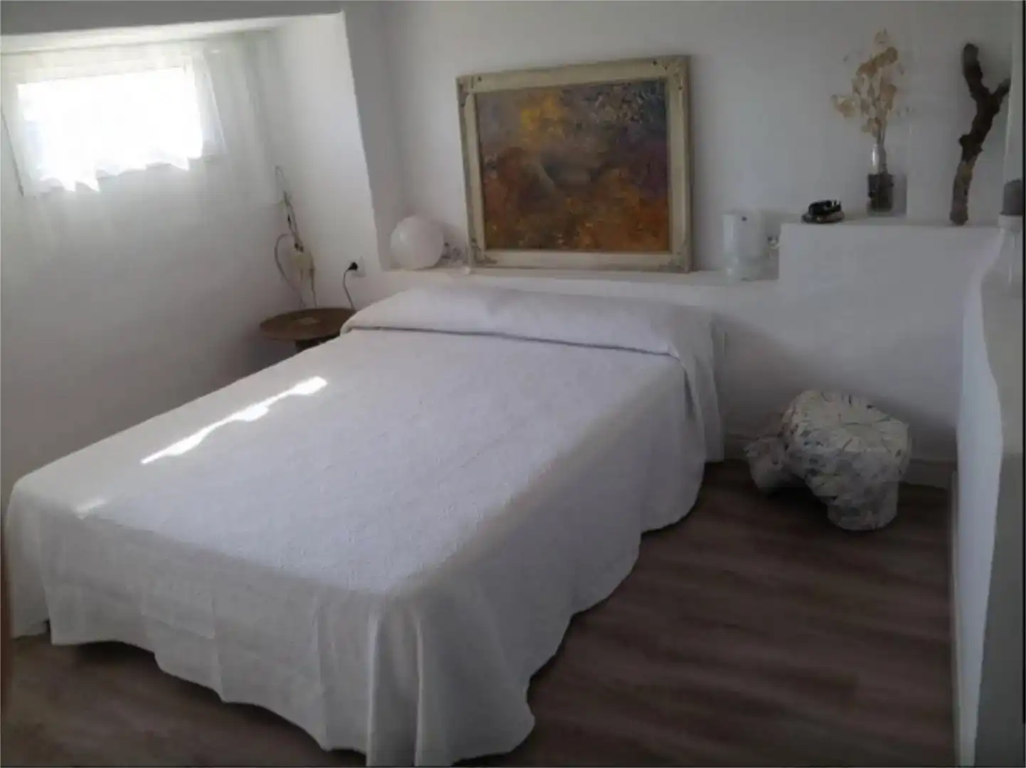 Dormitori de Casa adosada en venda en Valdealgorfa amb Aire condicionat, Parquet i Moblat
