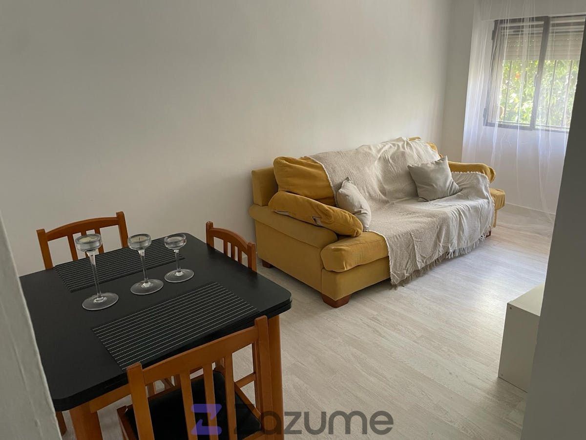 Living room of Flat to rent in Málaga Capital  with Parquet flooring, Terrace and Furnished