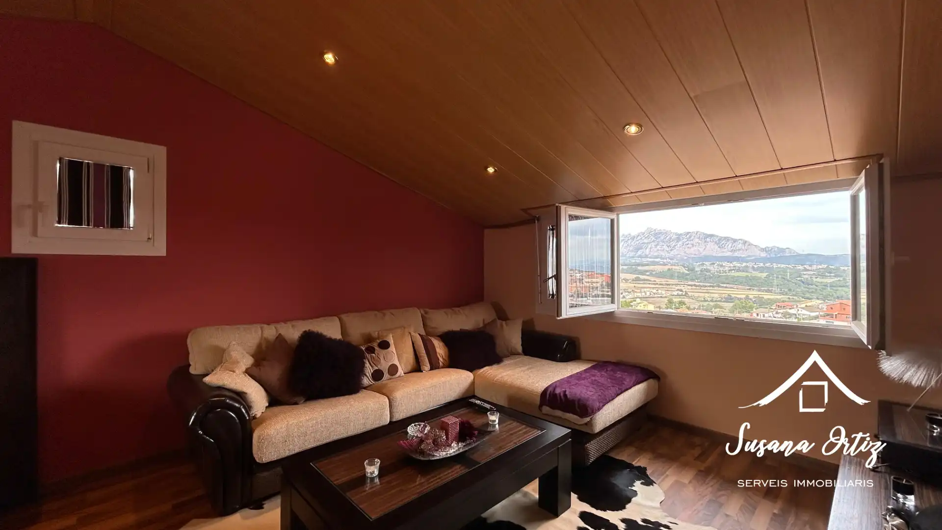 Sala de estar de Casa o chalet en venta en Masquefa con Aire acondicionado, Calefacción y Jardín privado