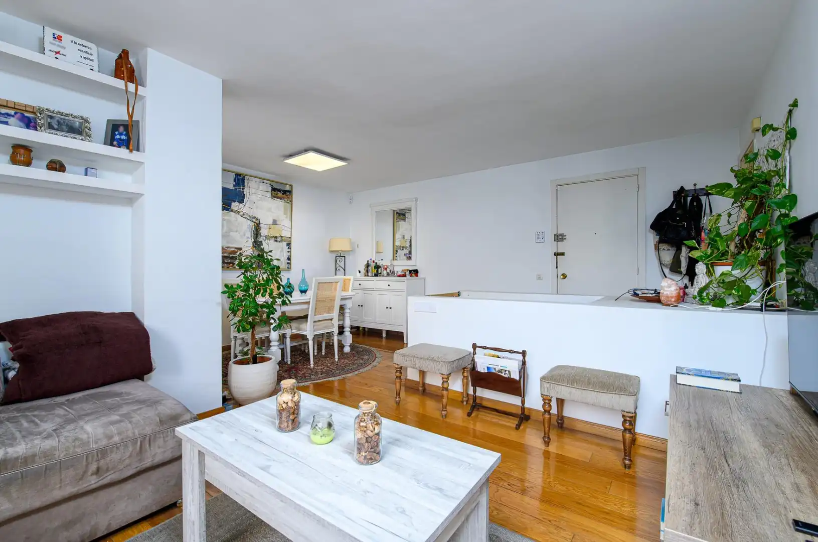 Sala de estar de Dúplex en venta en  Palma de Mallorca con Aire acondicionado, Calefacción y Jardín privado