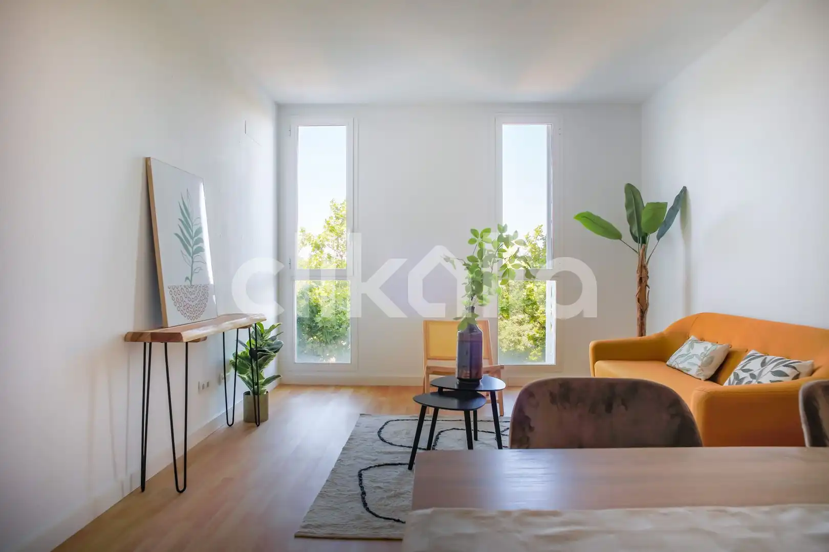 Living room of Flat for sale in Madrid  with Heating, Terrace and Storage room