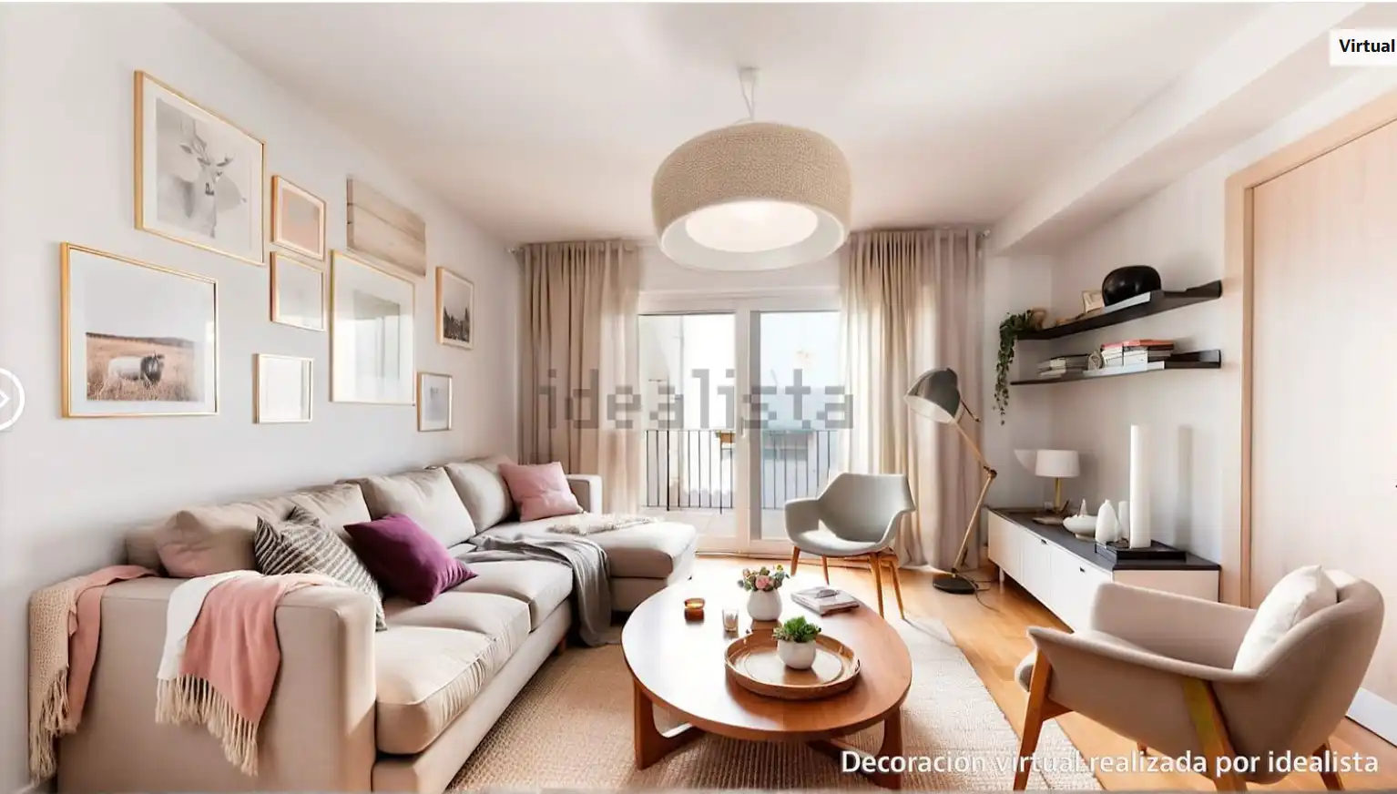 Sala de estar de Dúplex en venta en Palamós con Calefacción y Terraza