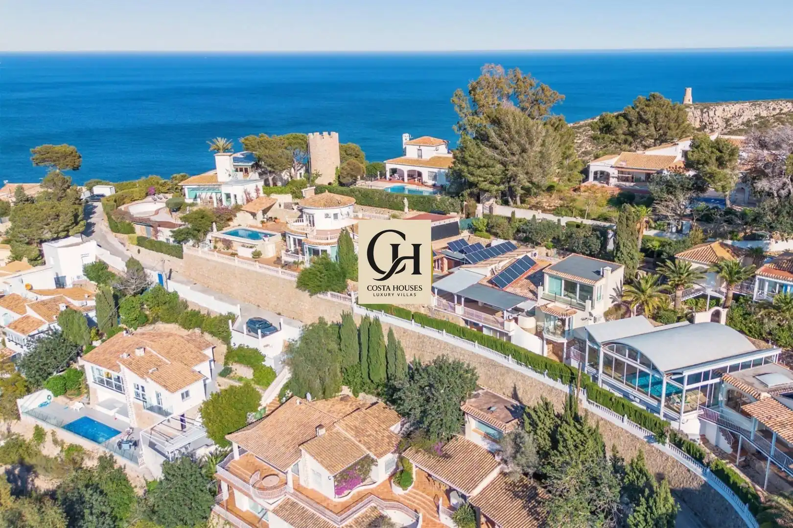 Exterior view of Houses for sale in Dénia  with Air Conditioner, Heating and Private garden