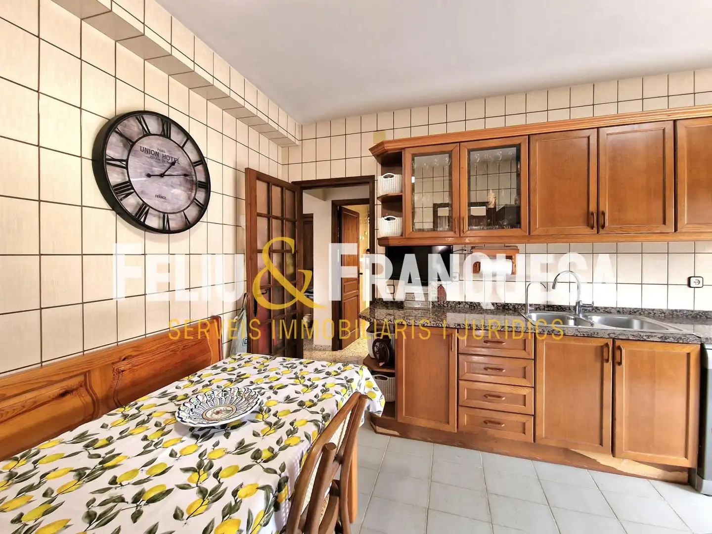 Kitchen of Houses for sale in Sant Cugat del Vallès  with Heating, Private garden and Terrace