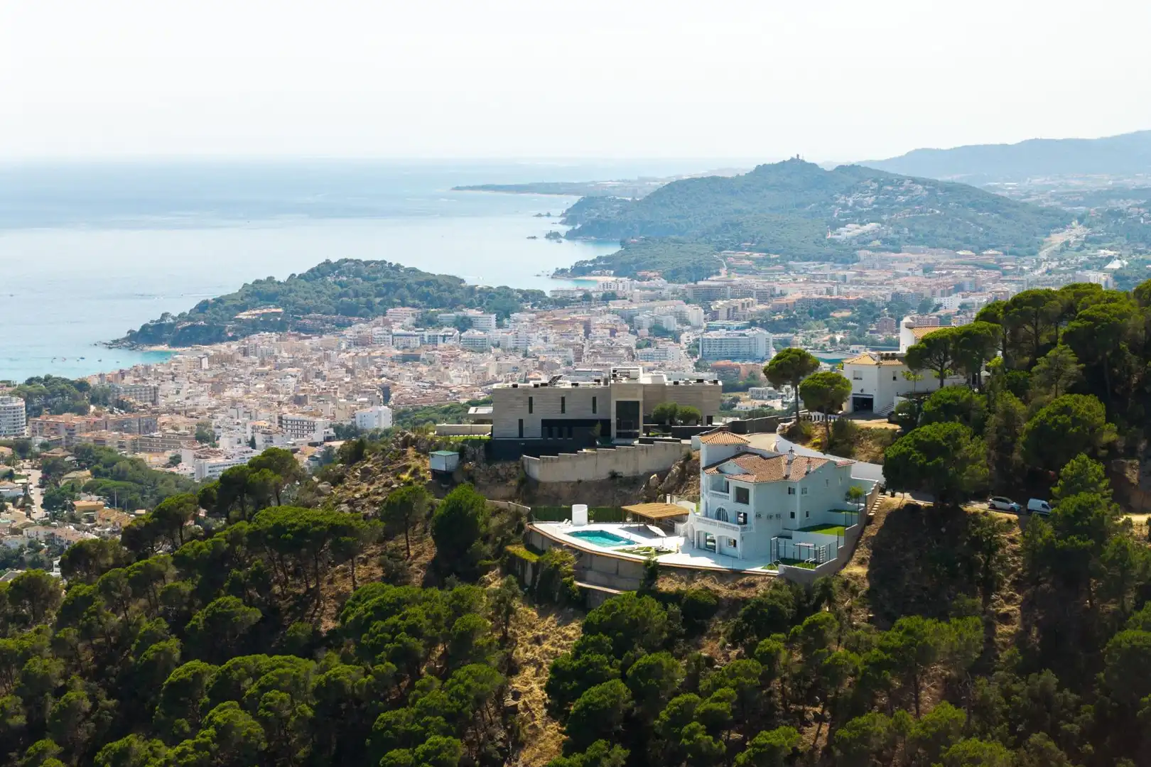 Vista exterior de Casa o chalet en venta en Lloret de Mar con Calefacción, Jardín privado y Terraza