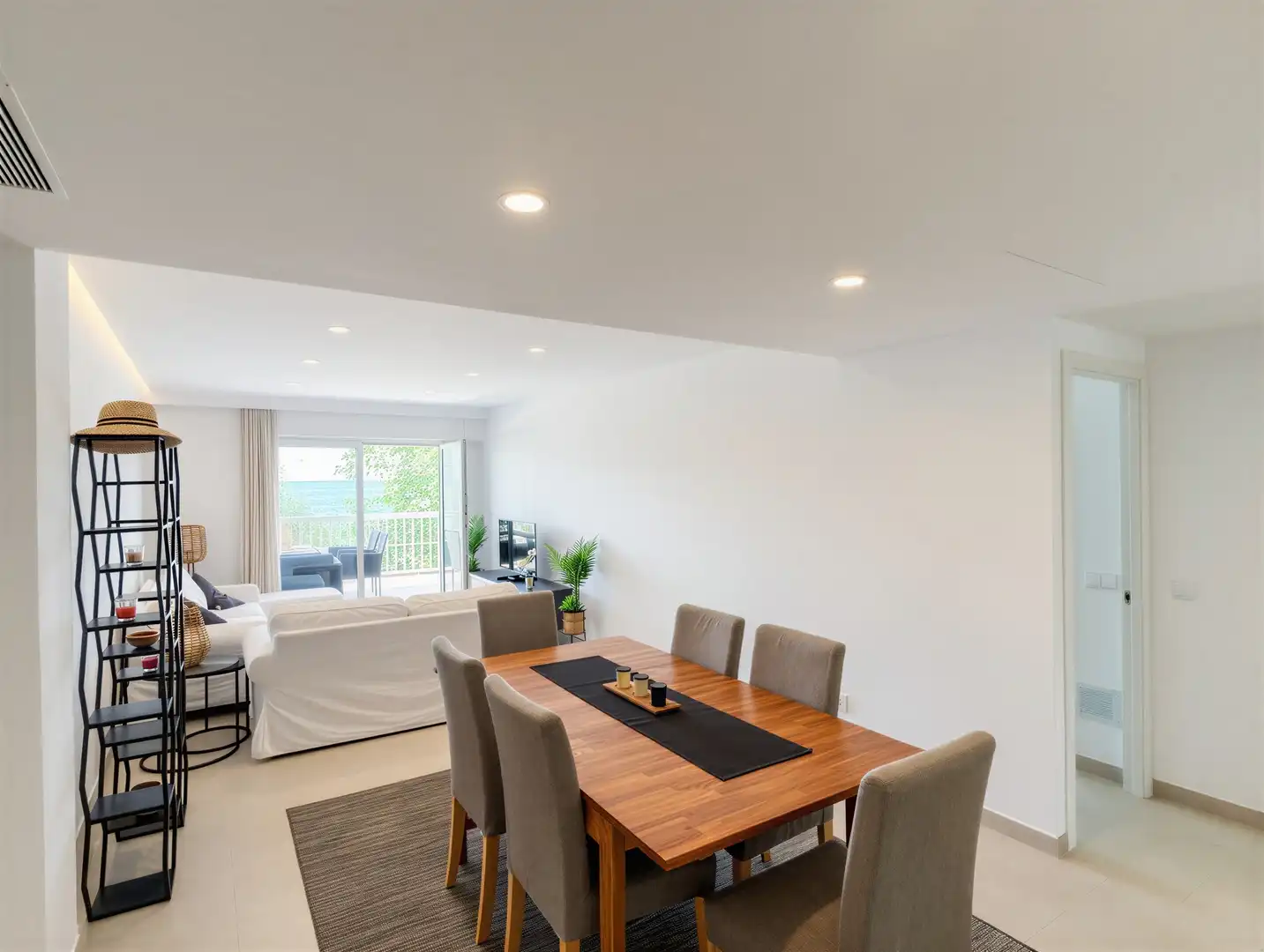 Dining room of Apartments for rent in  Palma de Mallorca  with Air Conditioner and Terrace