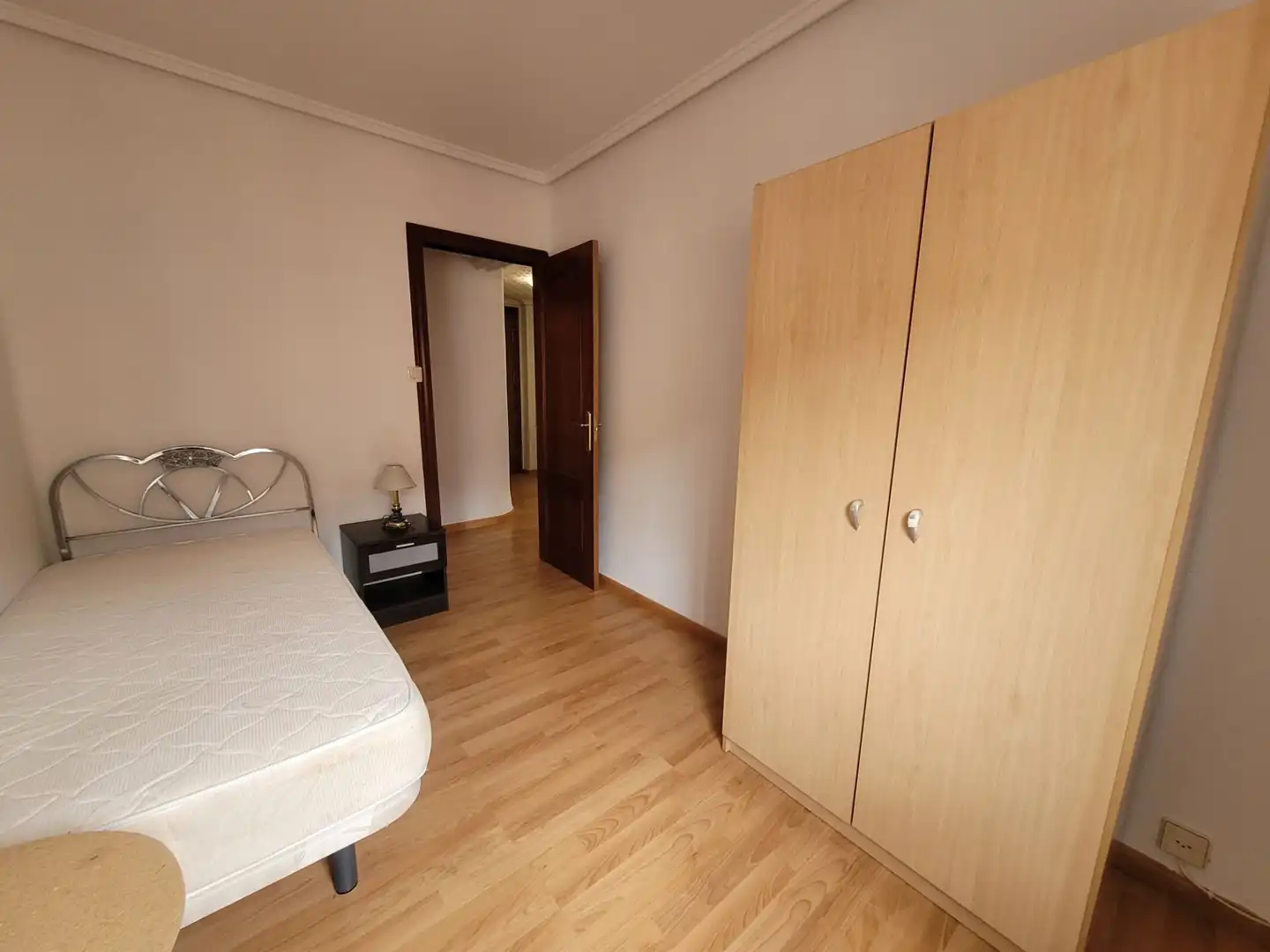 Bedroom of Flat for sale in  Logroño  with Heating and Furnished