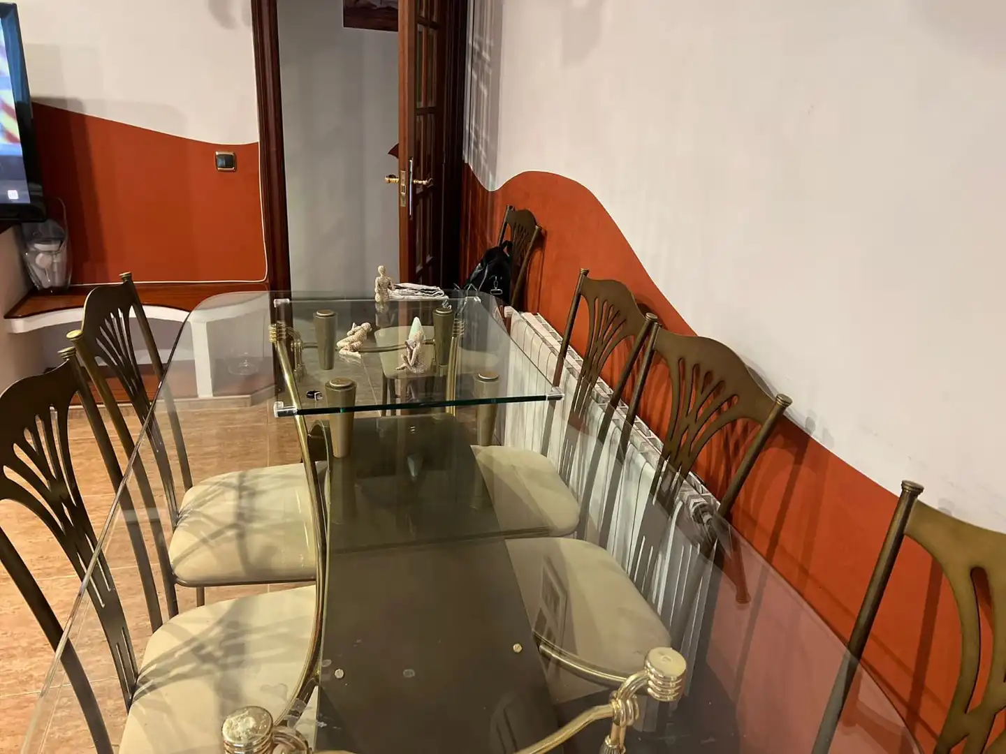 Dining room of Flat for sale in Santa Margarida de Montbui  with Heating and Furnished