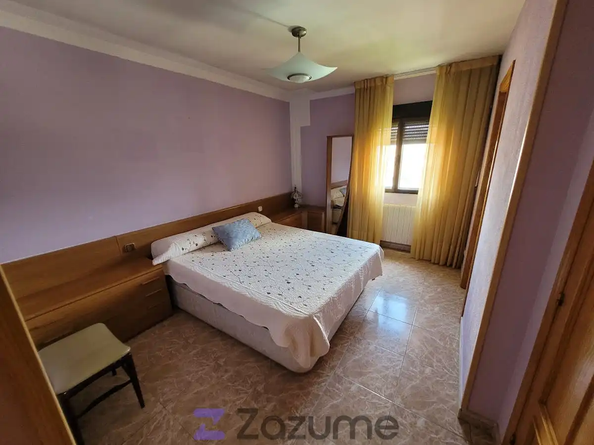 Schlafzimmer von Wohnung zur Miete in San Cristóbal de Segovia mit Heizung, Möbliert und Ofen