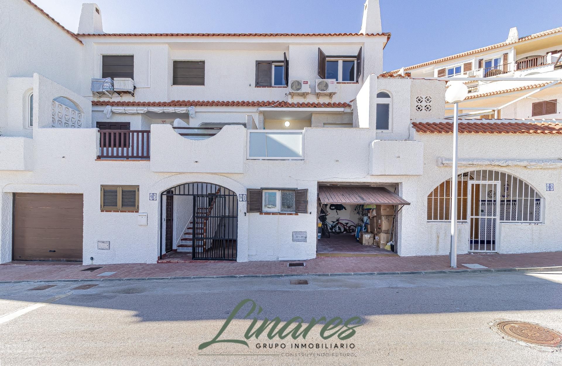 Exterior view of House or chalet for sale in La Manga del Mar Menor  with Private garden, Terrace and Community pool
