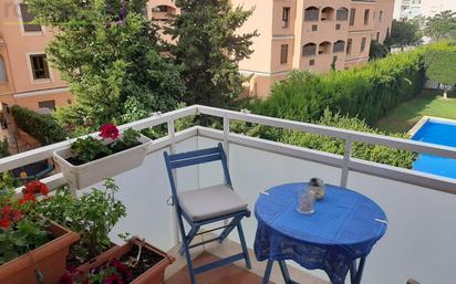 Balcony of Flat to rent in  Palma de Mallorca  with Air Conditioner, Heating and Terrace